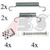 A.B.S. 0839Q Accessory Kit, parking brake shoes